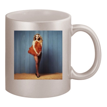 Samantha Janus 11oz Metallic Silver Mug