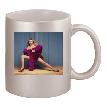 Samantha Janus 11oz Metallic Silver Mug