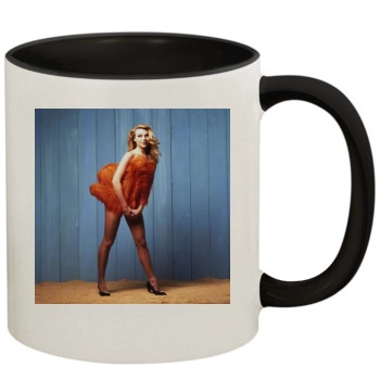 Samantha Janus 11oz Colored Inner & Handle Mug