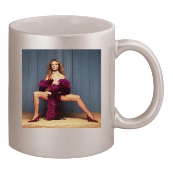 Samantha Janus 11oz Metallic Silver Mug