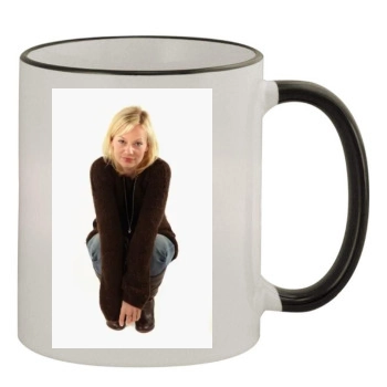 Samantha Mathis 11oz Colored Rim & Handle Mug