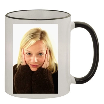 Samantha Mathis 11oz Colored Rim & Handle Mug