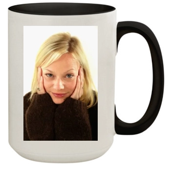 Samantha Mathis 15oz Colored Inner & Handle Mug