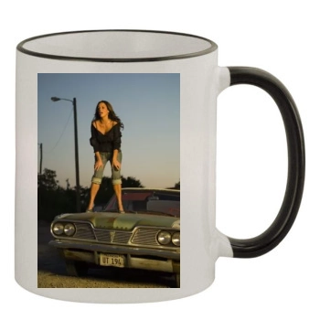 Sara Evans 11oz Colored Rim & Handle Mug