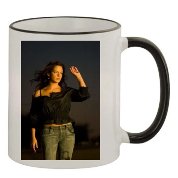 Sara Evans 11oz Colored Rim & Handle Mug