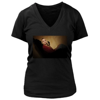 Sara Forestier Women's Deep V-Neck TShirt