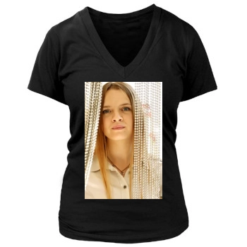 Sara Forestier Women's Deep V-Neck TShirt