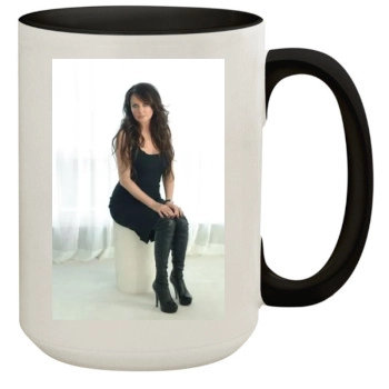 Sarah Brightman 15oz Colored Inner & Handle Mug