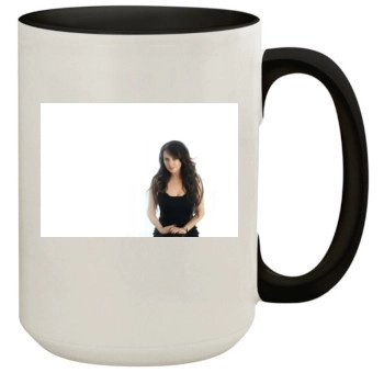 Sarah Brightman 15oz Colored Inner & Handle Mug