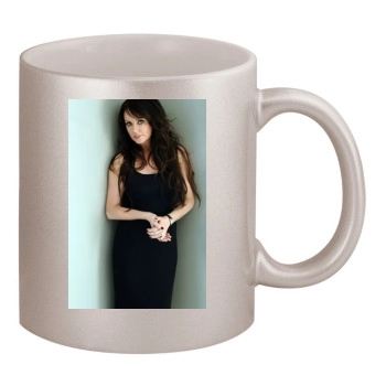 Sarah Brightman 11oz Metallic Silver Mug