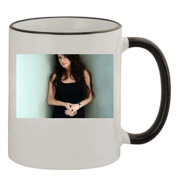 Sarah Brightman 11oz Colored Rim & Handle Mug