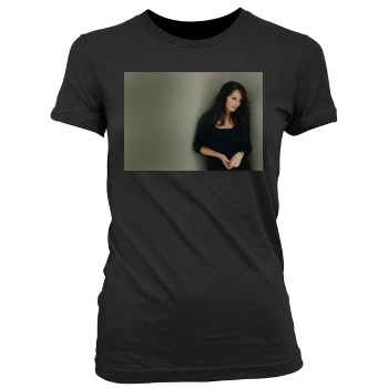 Sarah Brightman Women's Junior Cut Crewneck T-Shirt