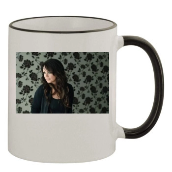 Sarah Brightman 11oz Colored Rim & Handle Mug