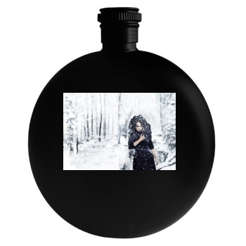 Sarah Brightman Round Flask