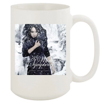 Sarah Brightman 15oz White Mug