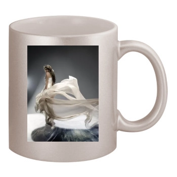 Sarah Brightman 11oz Metallic Silver Mug