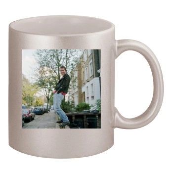 Alessandro Nivola 11oz Metallic Silver Mug