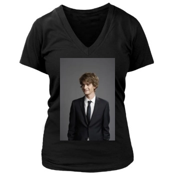 Andrew Garfield Women's Deep V-Neck TShirt