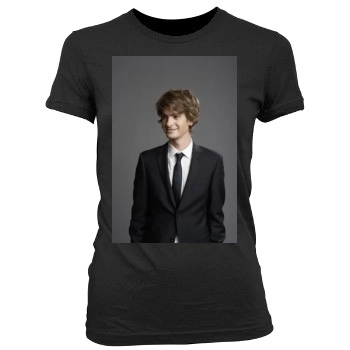 Andrew Garfield Women's Junior Cut Crewneck T-Shirt