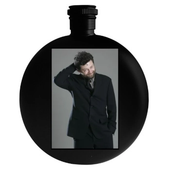 Andy Serkis Round Flask