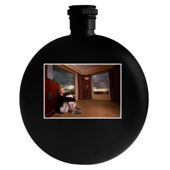 Heath Ledger Round Flask