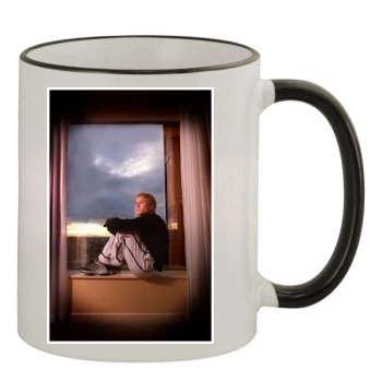 Heath Ledger 11oz Colored Rim & Handle Mug