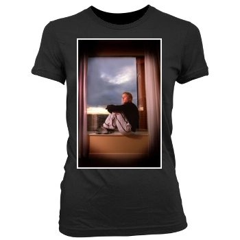 Heath Ledger Women's Junior Cut Crewneck T-Shirt