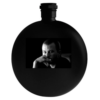 Heath Ledger Round Flask