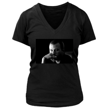 Heath Ledger Women's Deep V-Neck TShirt