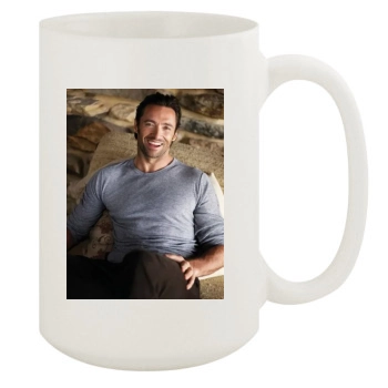 Hugh Jackman 15oz White Mug