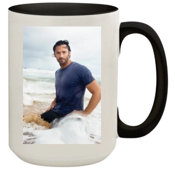 Hugh Jackman 15oz Colored Inner & Handle Mug