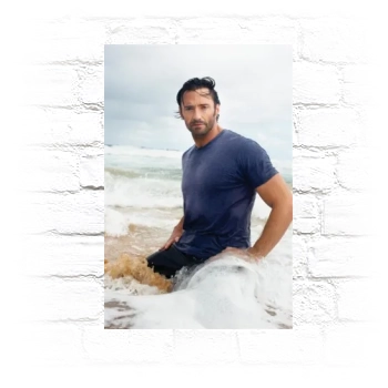 Hugh Jackman Metal Wall Art