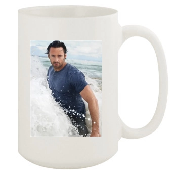 Hugh Jackman 15oz White Mug