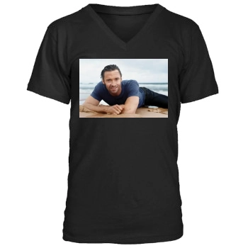 Hugh Jackman Men's V-Neck T-Shirt