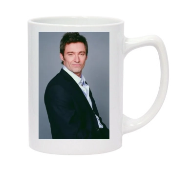 Hugh Jackman 14oz White Statesman Mug