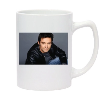 Hugh Jackman 14oz White Statesman Mug