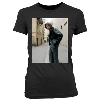 Hugh Jackman Women's Junior Cut Crewneck T-Shirt