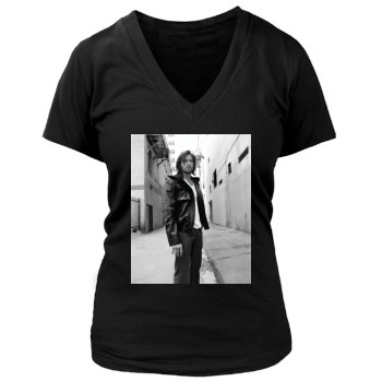 Hugh Jackman Women's Deep V-Neck TShirt