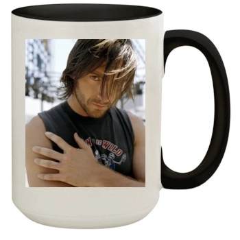 Hugh Jackman 15oz Colored Inner & Handle Mug