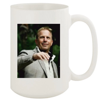 Kevin Costner 15oz White Mug