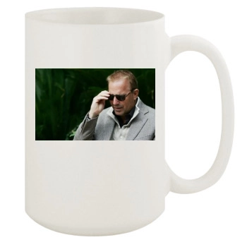 Kevin Costner 15oz White Mug