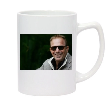 Kevin Costner 14oz White Statesman Mug