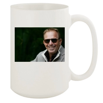 Kevin Costner 15oz White Mug