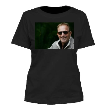 Kevin Costner Women's Cut T-Shirt