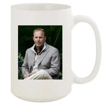 Kevin Costner 15oz White Mug