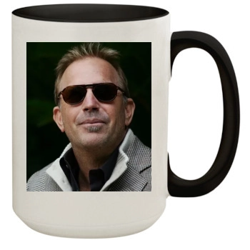 Kevin Costner 15oz Colored Inner & Handle Mug