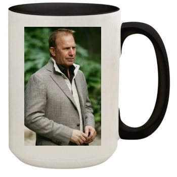 Kevin Costner 15oz Colored Inner & Handle Mug