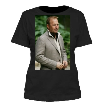 Kevin Costner Women's Cut T-Shirt