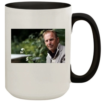 Kevin Costner 15oz Colored Inner & Handle Mug