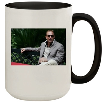 Kevin Costner 15oz Colored Inner & Handle Mug